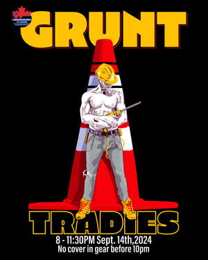 VML GRUNT - September 2024 Poster - Tradies
