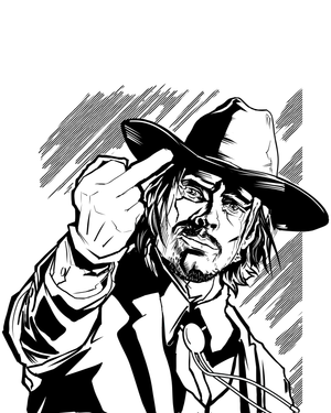 Panel 13 - Hunt and Chase - Six Shooters and Hard Love