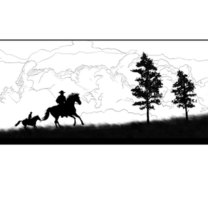 Panel 19 - Hunt and Chase - Six Shooters and Hard Love