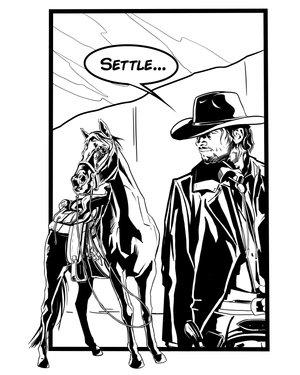 Panel 4 - Hunt and Chase - Six Shooters and Hard Love